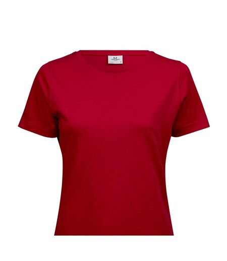 T-shirt Femme Rouge Tee Jays