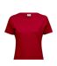 T-shirt Femme Rouge Tee Jays-2