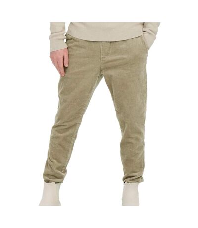 Pantalon Fluide Beige Homme Only & Sons Linus - L