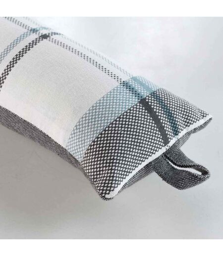 Boudin Bas de Porte Megève 80cm Bleu & Gris