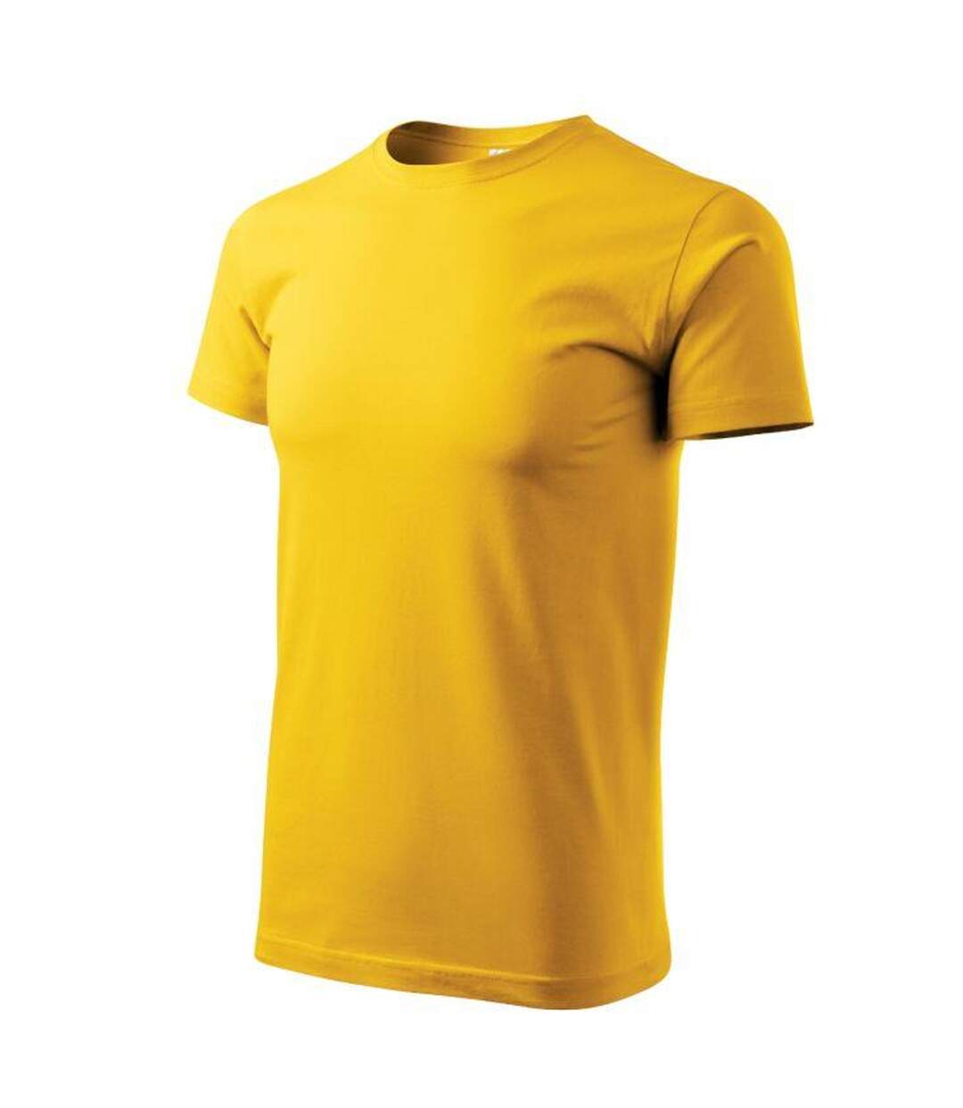 T-shirt Basic Homme Jaune Adler-3