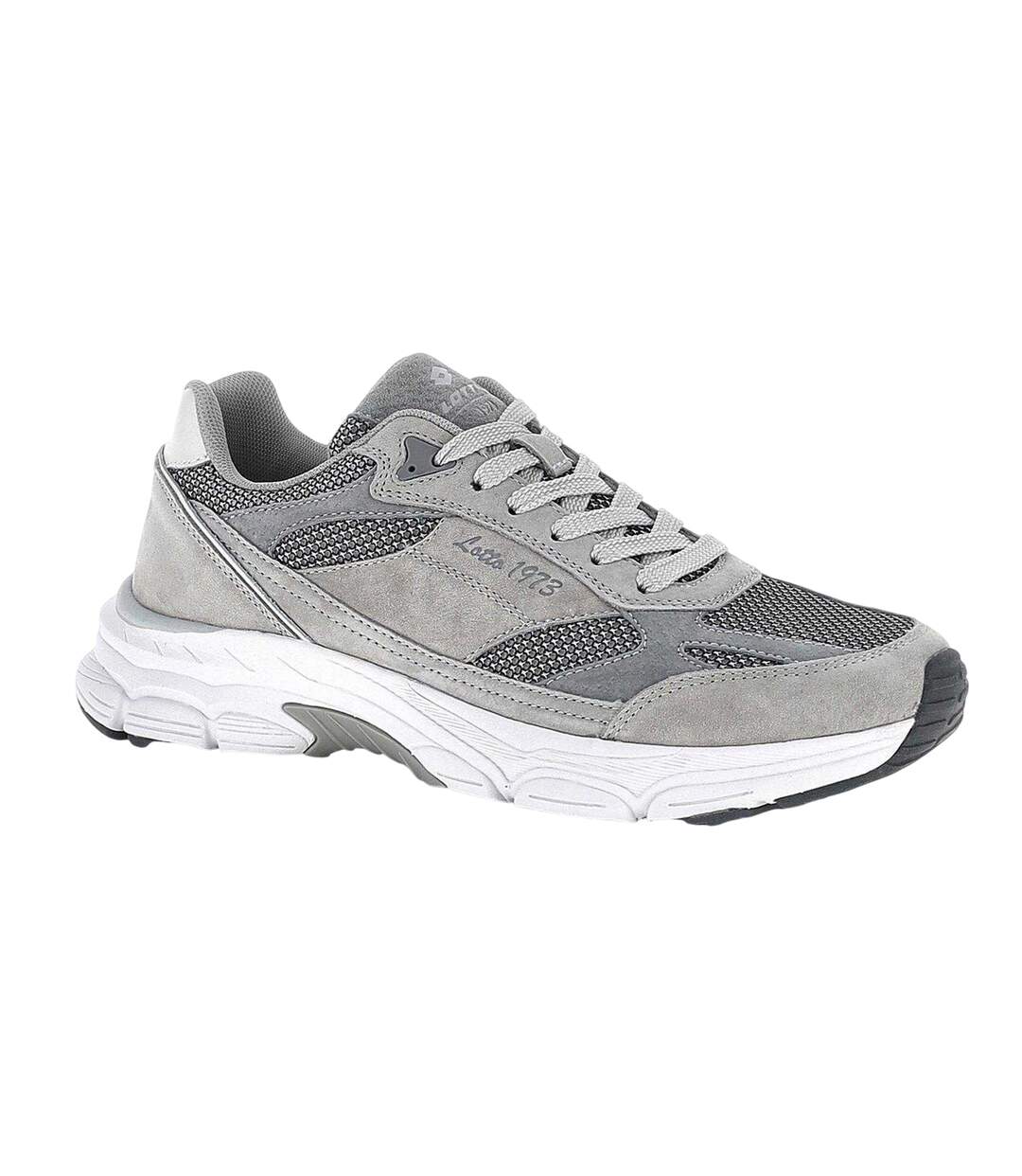 Mens Boston Low Cut Trainers Mushroom Lotto-1
