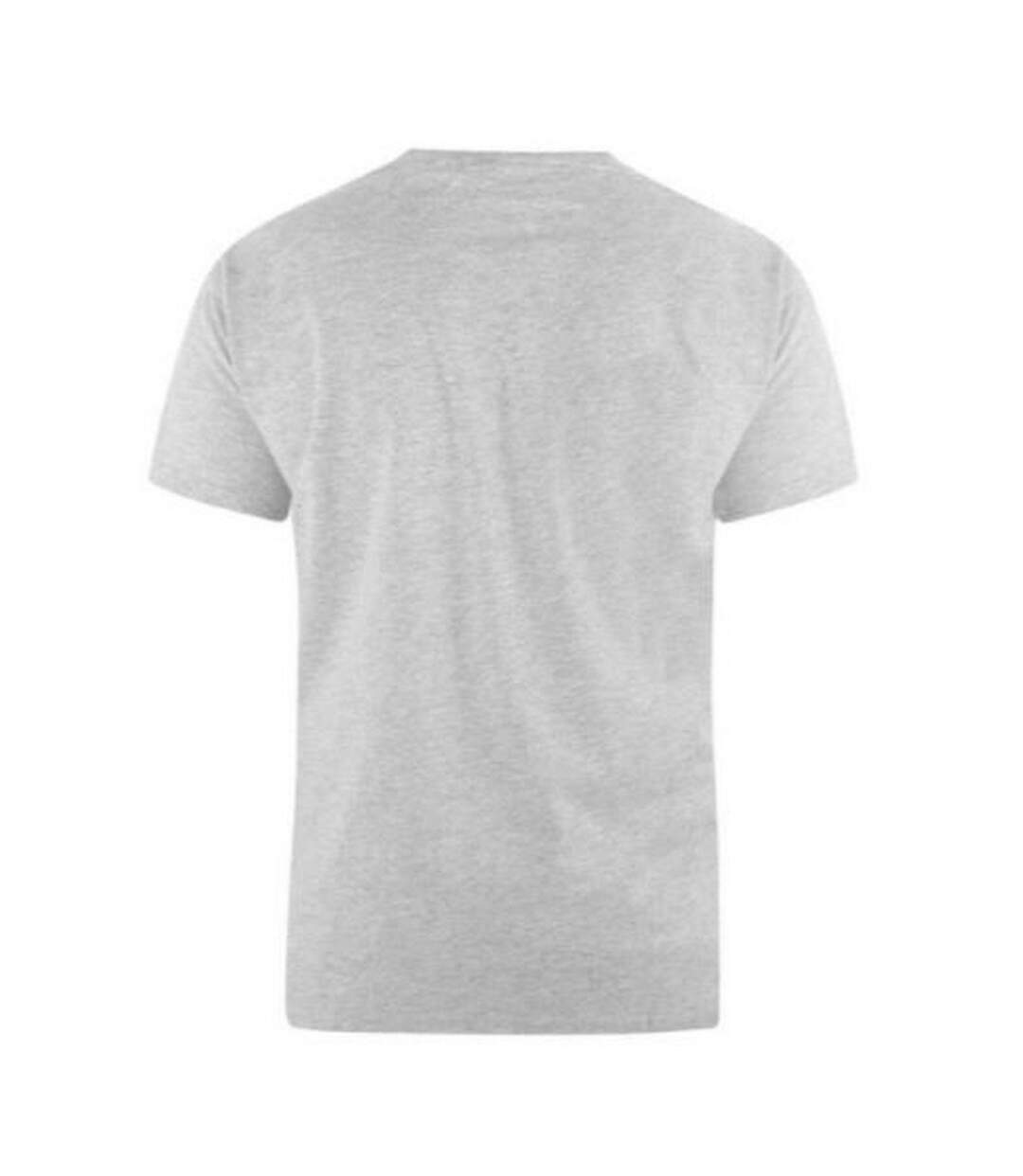Duke Mens D555 Kingsize Flyers-1 Crew Neck T-Shirt (Grey) - UTDC143-1