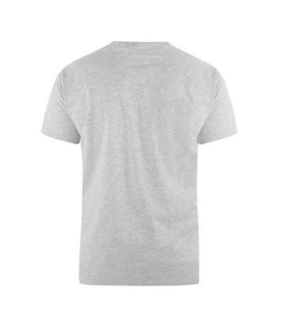 Duke Mens D555 Kingsize Flyers-1 Crew Neck T-Shirt (Grey) - UTDC143