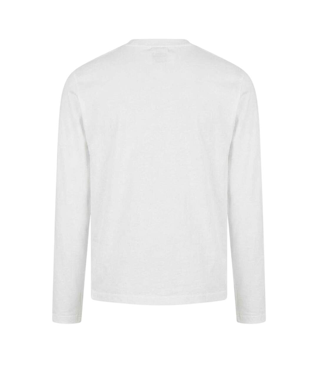 T-shirt Manches Longues Motif/style Logo Homme Blanc Off White-2