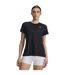 T-shirt Tech Femme Noir Blanc Under Armour-4
