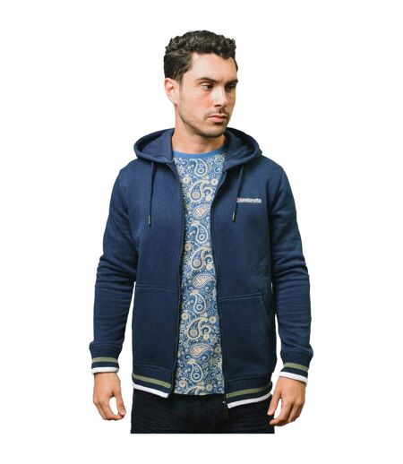 Veste À Capuche Aw24 Homme Bleu Marine Vert Kaki Lambretta
