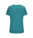 T-shirt Motif/style Uni Femme Bleu Sarcelle USA Pro-2