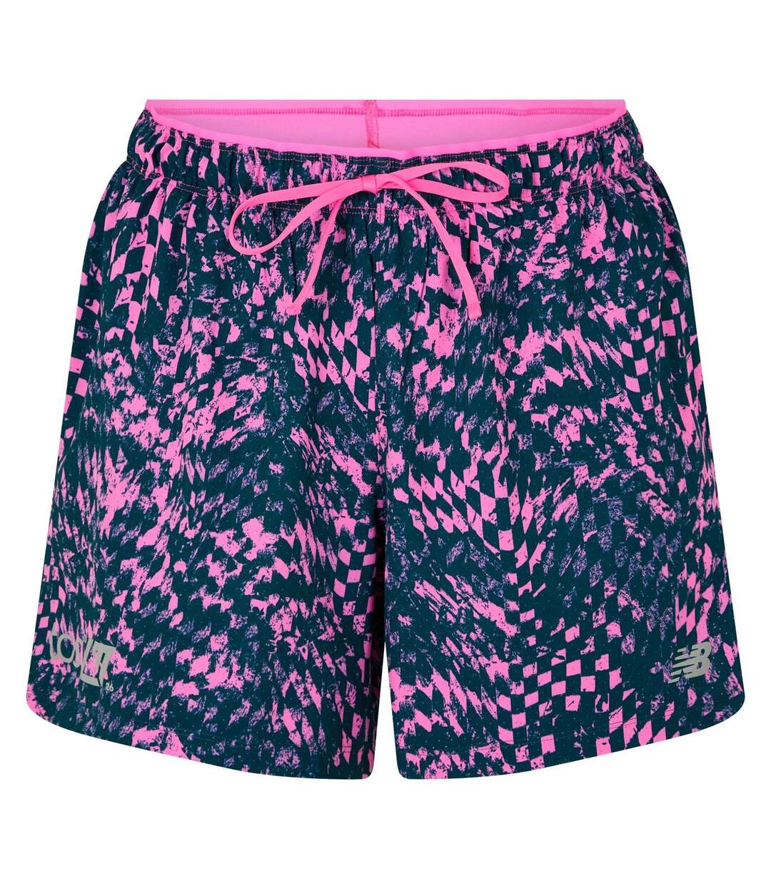Short De Course Motif/style Londres London Edition Homme Rose New Balance-2