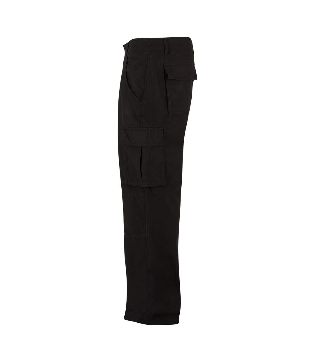 Pantalon À Poches Classic Homme Noir Build Your Brand-3