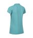 Polo Uni Manches Courtes Sinto Femme Turquoise Regatta-3
