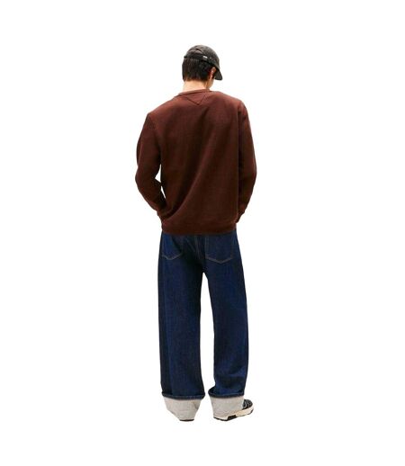 Sweat Homme Marron Tommy Jeans