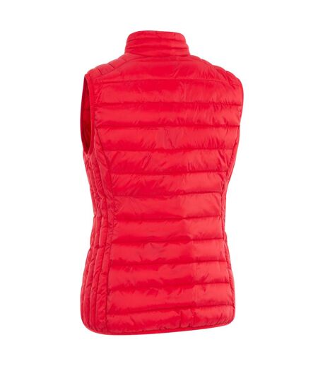 Womens/ladies Teeley Packaway Gilet Red Trespass