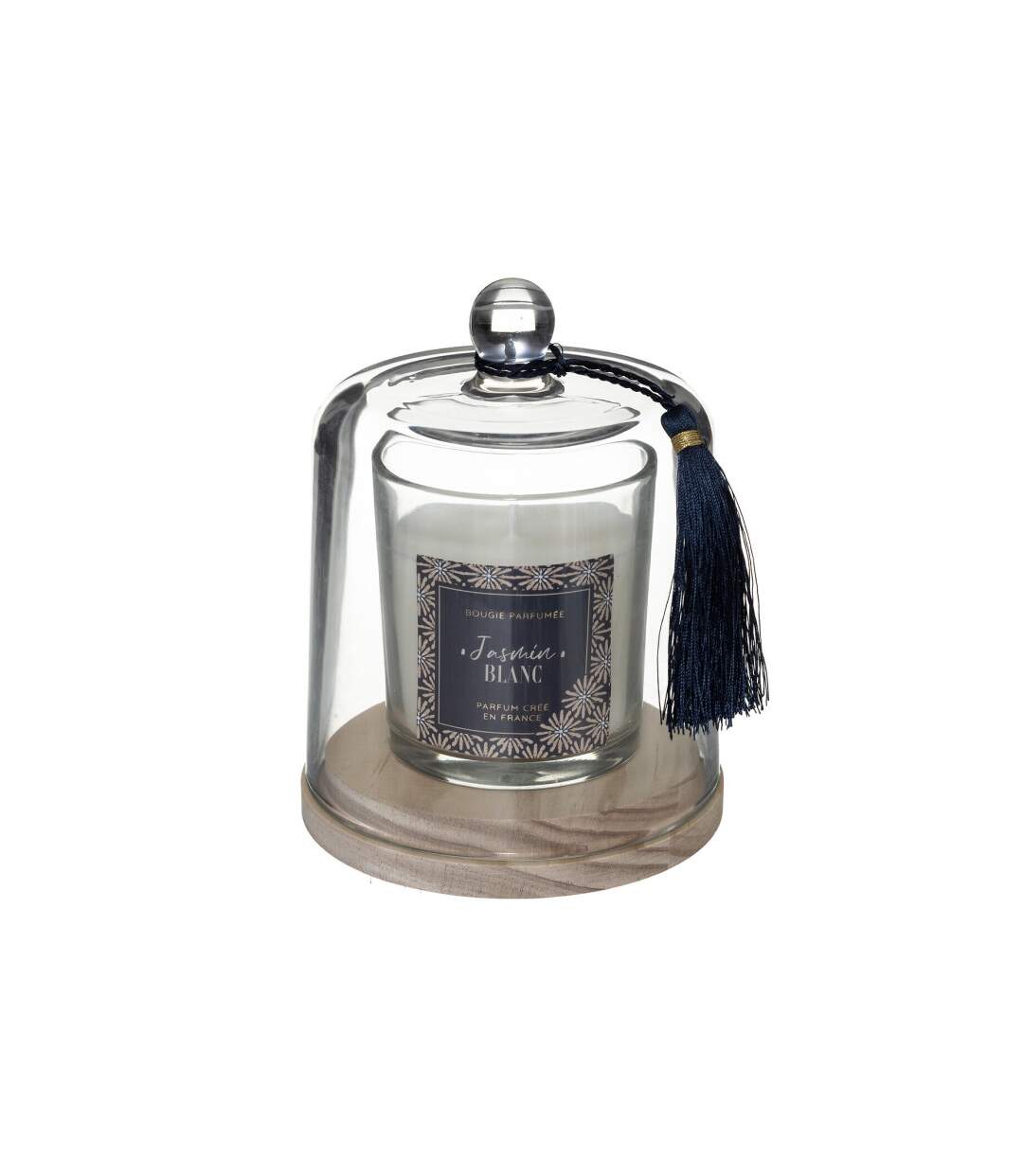 Bougie Parfumée Cloche Loli 130g Jasmin Blanc-1