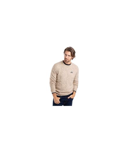 Mens Gorleston Crew Neck Sweatshirt Ecru Weird Fish