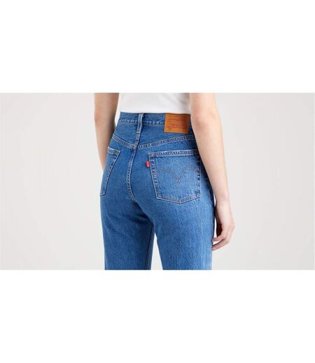 Womens/ladies 501 Straight Leg Ankle Grazer Jeans Jazz Pop Levis