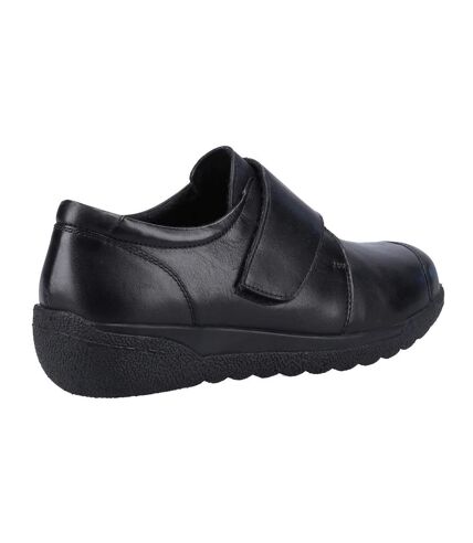 Fleet & Foster Womens/Ladies Herdwick Leather Casual Shoes (Black) - UTFS10162