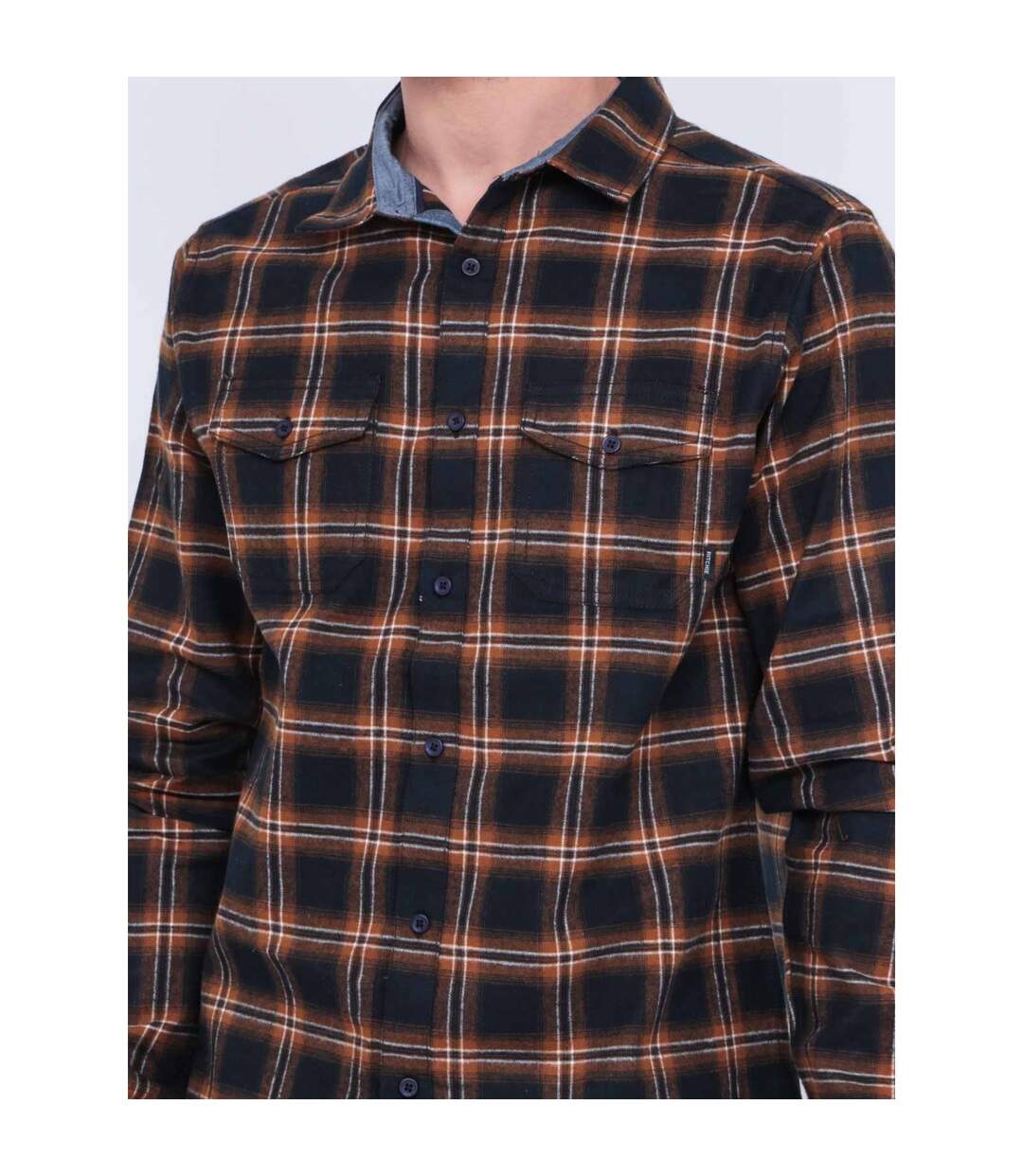 Chemise manches longues carreaux TORIKO-3