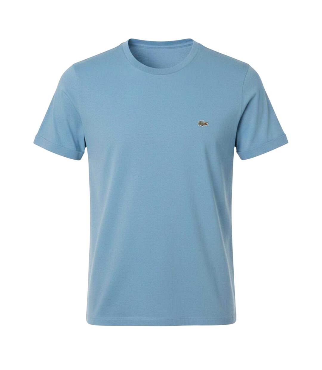 T-shirt Motif/style Brodé Homme Bleu Lacoste-2