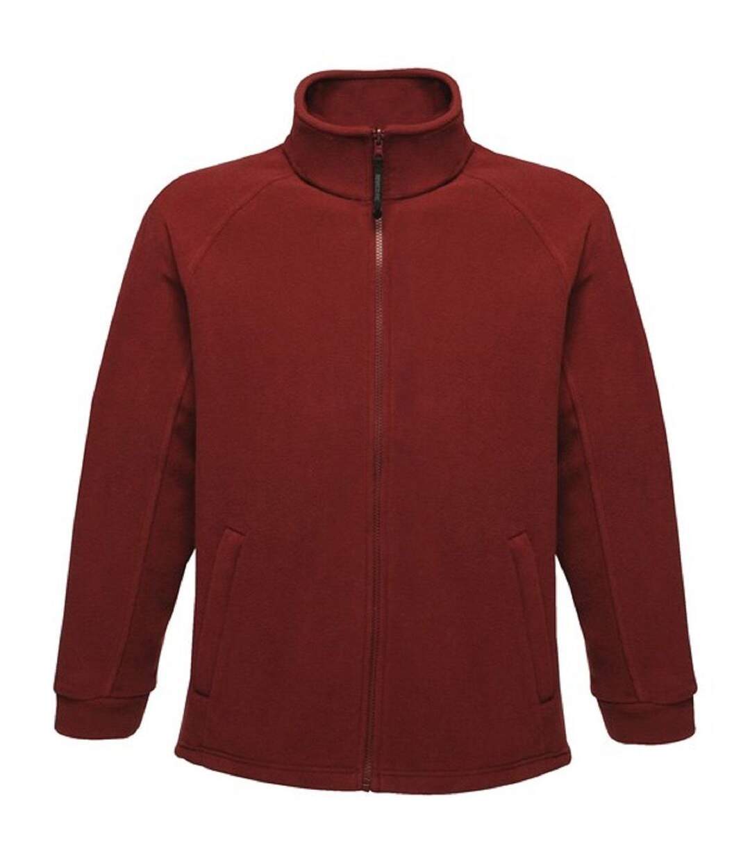 Veste polaire zippée homme - TRF532 - rouge bordeaux-1