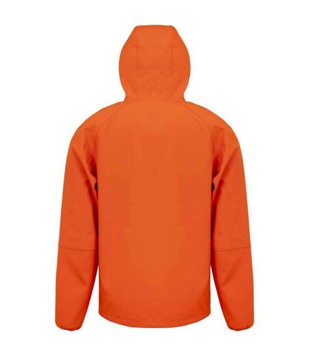 Veste softshell homme orange / bleu marine Result Genuine Recycled