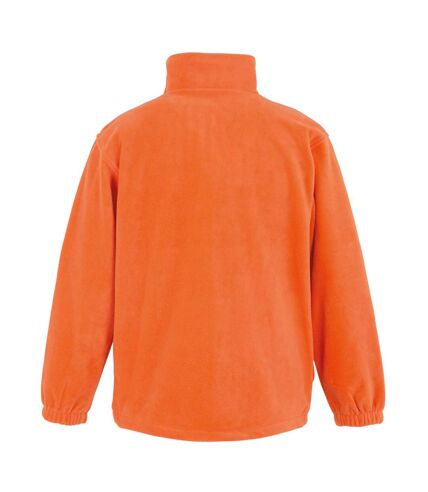 Result Mens Full Zip Active Fleece Anti Pilling Jacket (Orange)