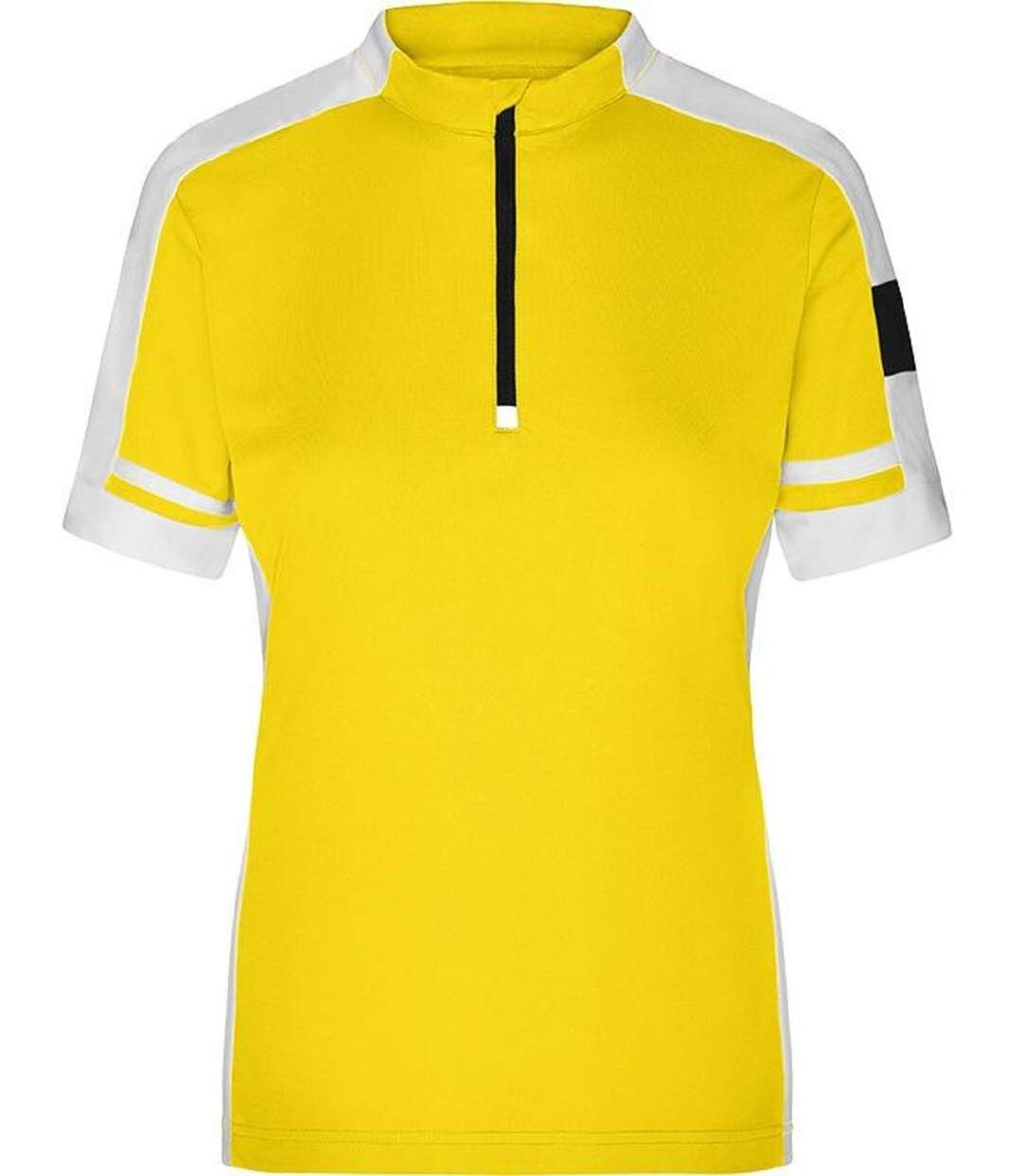 maillot cycliste - femme - JN451 - jaune-3