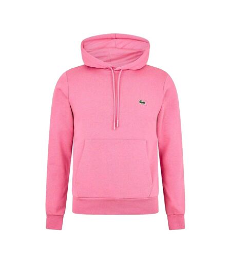 Mens Casual Pullover Hoodie Pink Lacoste