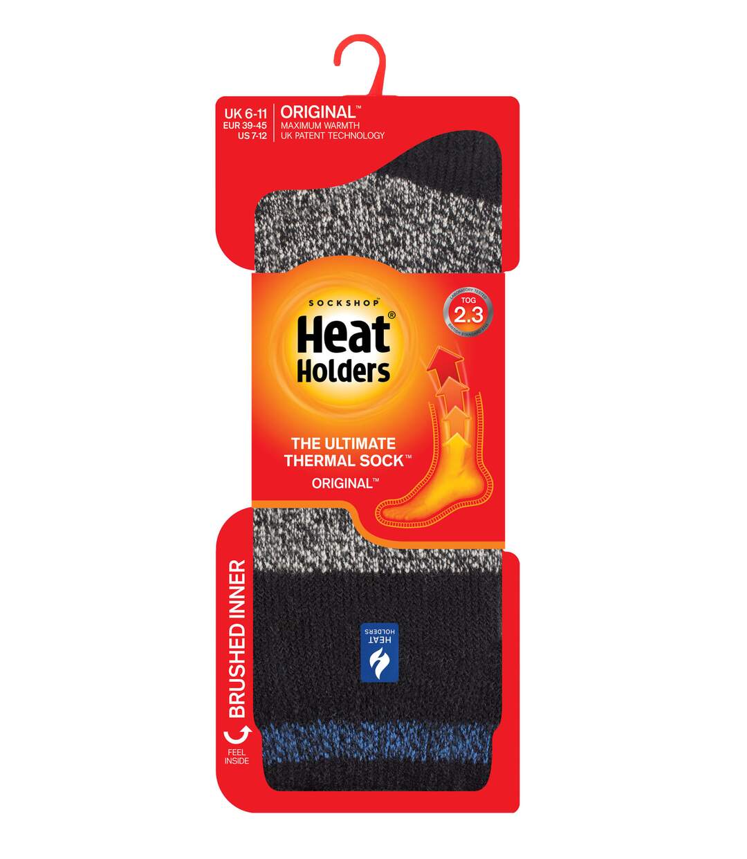 Heat Holders - Mens Winter Thermal Socks | Block Twist-2