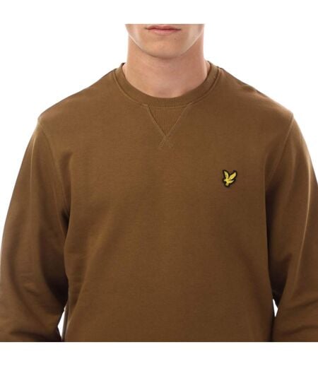Sweat Homme Marron Clair Lyle & Scott