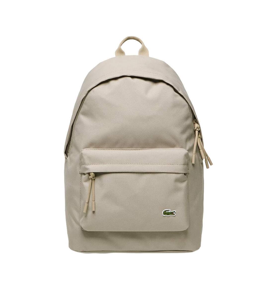 Sac à dosbeige/kaki clair mixte lacoste neocroc-1