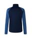 Womens/ladies Elite Quarter Zip Base Layer Top Navy True Navy Marl Canterbury-3