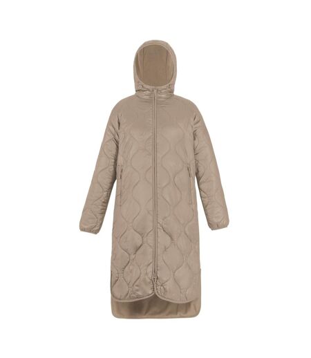 Doudoune Motif/style Matelassé Triea Femme Taupe Clair Regatta