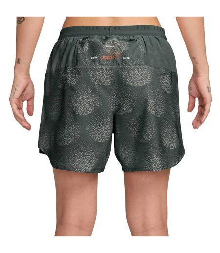 Short De Course Motif/style Abstrait Performance Homme Noir Nike