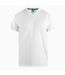 Duke Mens Signature-1 V-Neck T-Shirt (White) - UTDC166