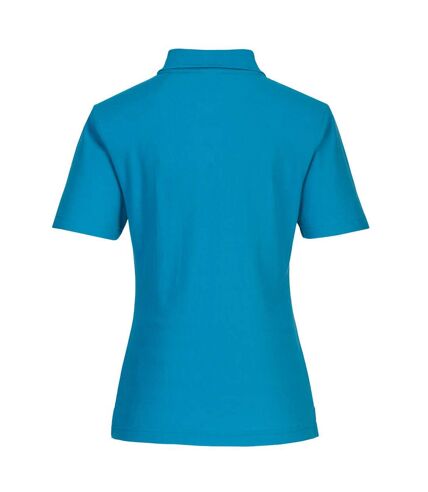Portwest Womens/Ladies Naples Polo Shirt (Aqua)
