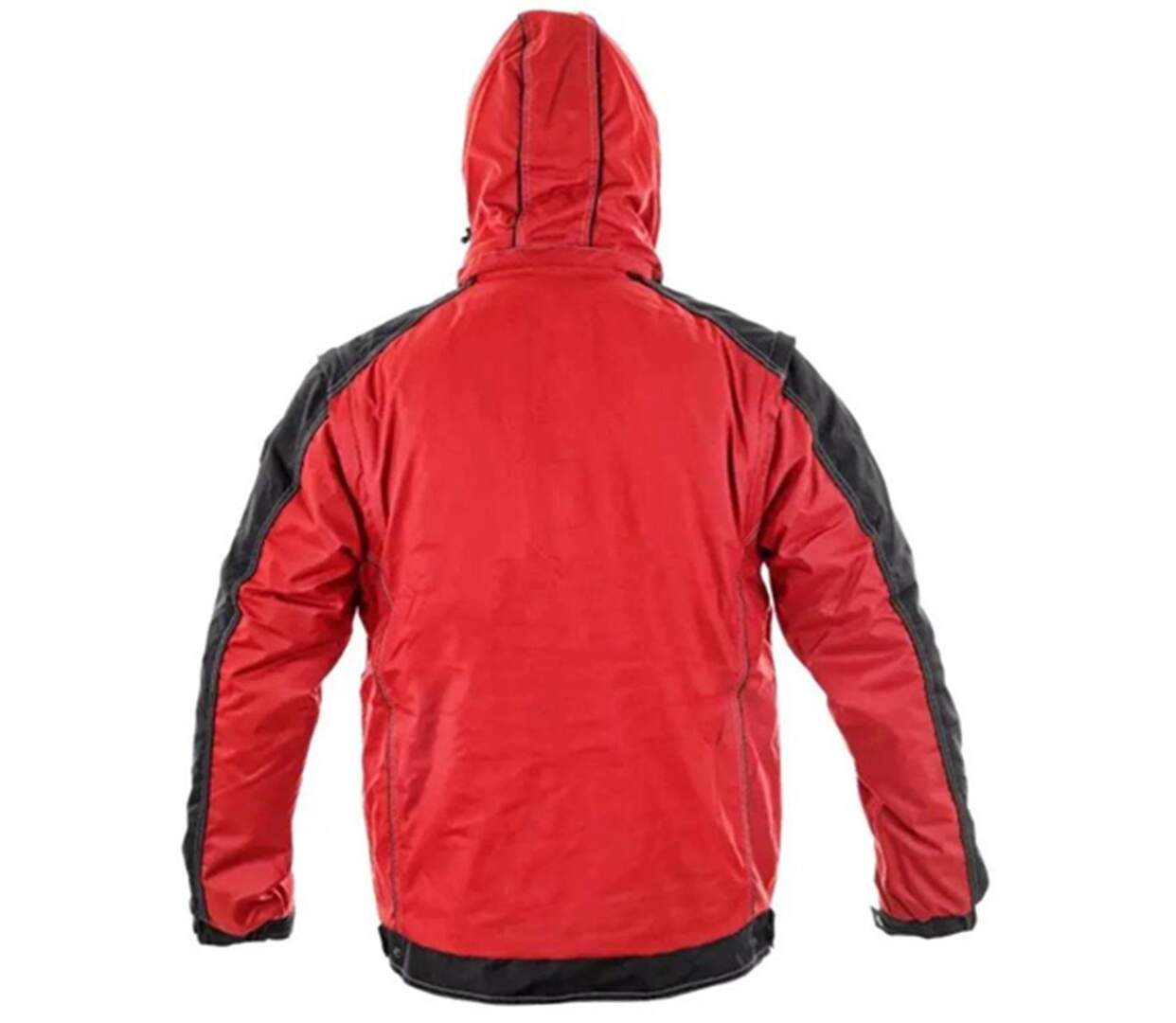 Veste de travail matelassée 2 en 1 - Homme - CXS1210-001 - rouge et noir-2