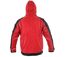 Veste de travail matelassée 2 en 1 - Homme - CXS1210-001 - rouge et noir-2