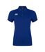 Womens/ladies Club Dry Polo Shirt Royal Blue Canterbury-1