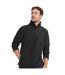 Russell Mens Zip Neck Outdoor Fleece Top (Black) - UTPC5938