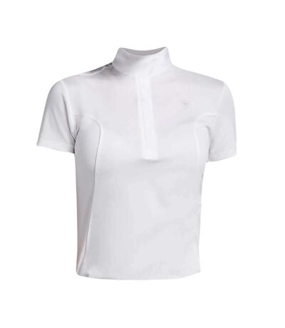 Womens/ladies dynamizs show shirt white Hy