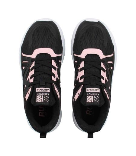 Baskets Impala Femme Noir Rose Karrimor