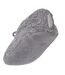 Isotoner Chaussettes d'intérieur femme maille torsadée, picots antidérapants-5