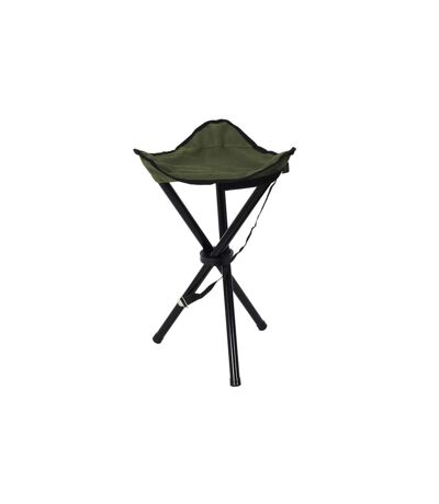 Tabouret de Camping Pliable 45cm Kaki