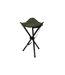 Tabouret de Camping Pliable 45cm Kaki