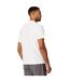 Mens ribbed crew neck t-shirt off white Burton