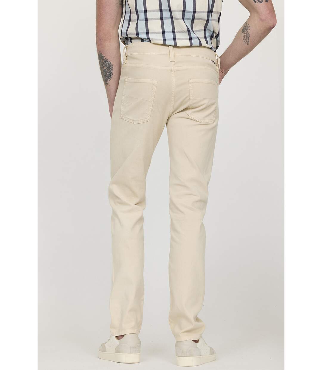 Pantalon coton straight LC126-2