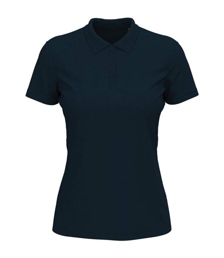 Polo Lux Femme Bleu Foncé Stedman