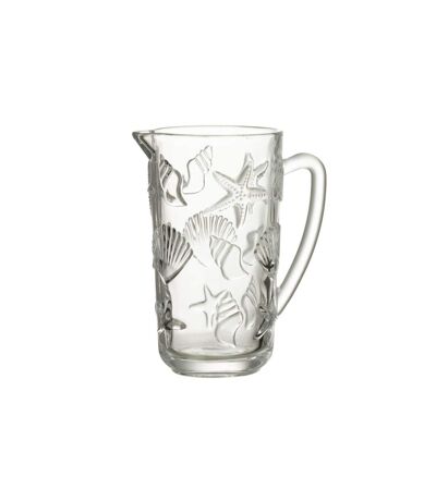 Carafe en Verre Design Mer 1L Transparent