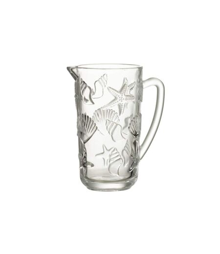 Carafe en Verre Design Mer 1L Transparent
